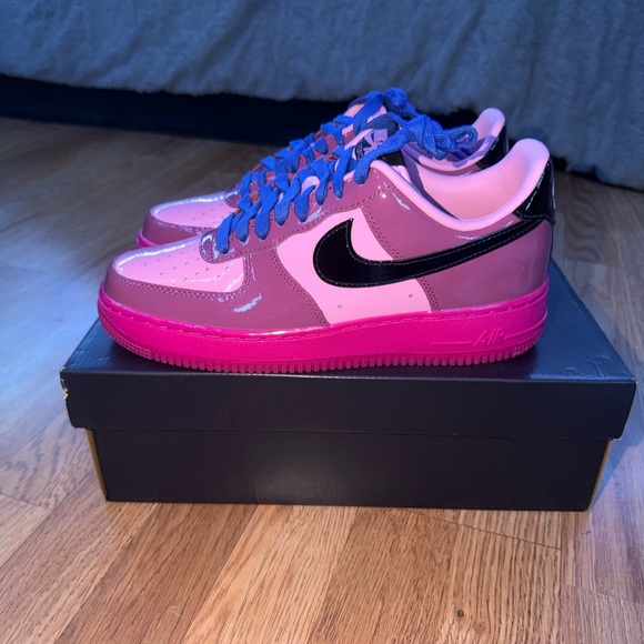 Nike Air Force 1 Low QS Pink Cooler Mulberry Rose | Size 7.5M / 9W | IO4489-600 - Picture 3 of 7